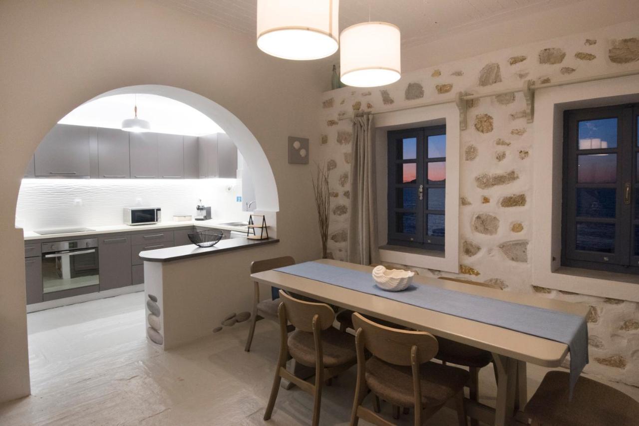 Kyma Seafront Exceptional 2Bd House In Naousa Exteriör bild